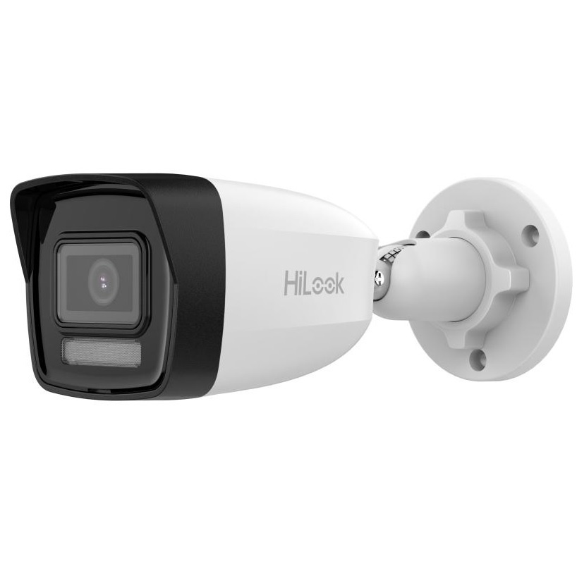 Camara HiLook IP 4MP Smart Hybrid Light bullet exterior