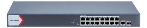 Conmutador PoE 16 Puertos Gigabit