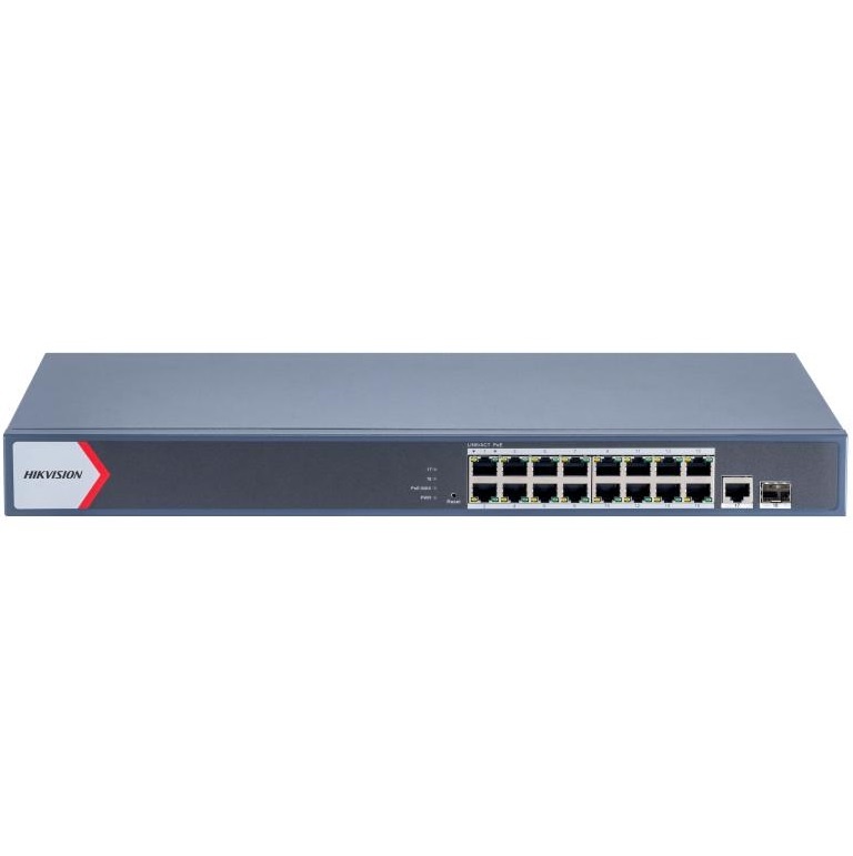 Switch L2 Administrable 16 Puertos Gigabit PoE 130W HIKVISION