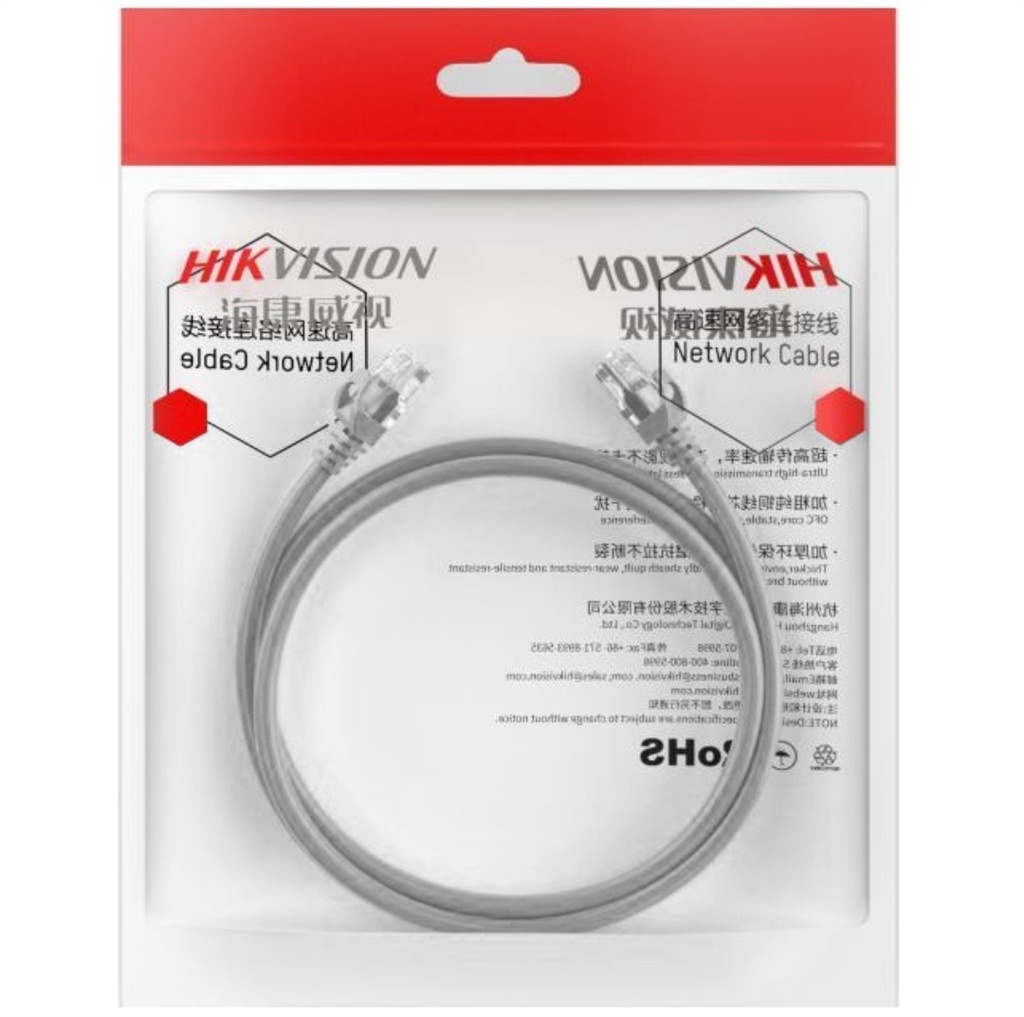 Cable UTP Cat6 10m Hikvision