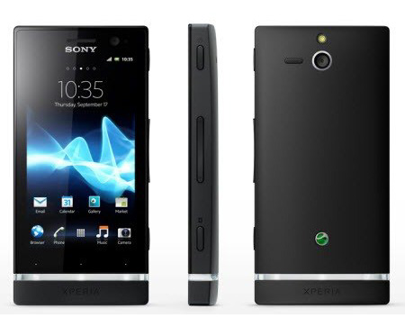 Teléfono Móvil Sony Xperia U St25i 8GB Negro