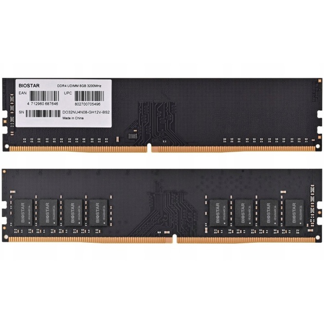 Memoria RAM Biostar 16GB 4800MHz