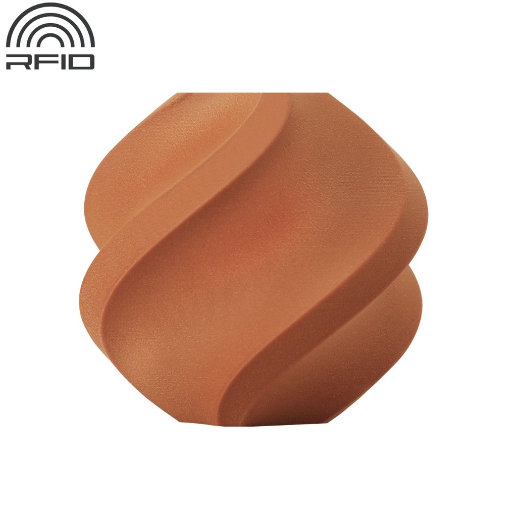 Filamento Bambu Lab PLA Madera arcilla