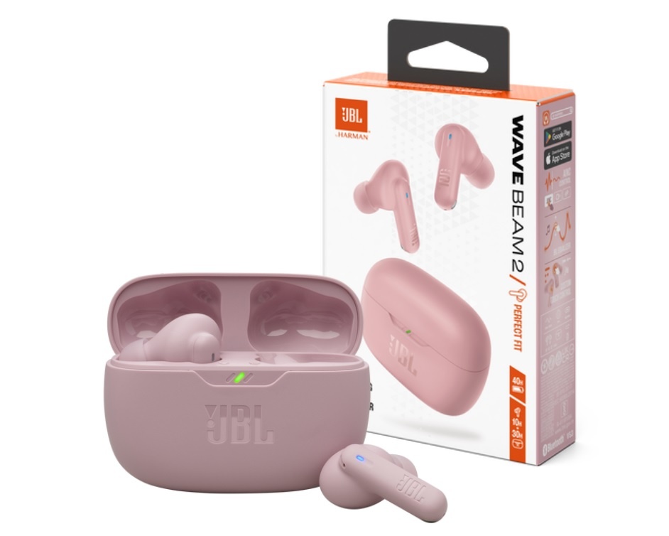 Auricular Bluetooth Rosa