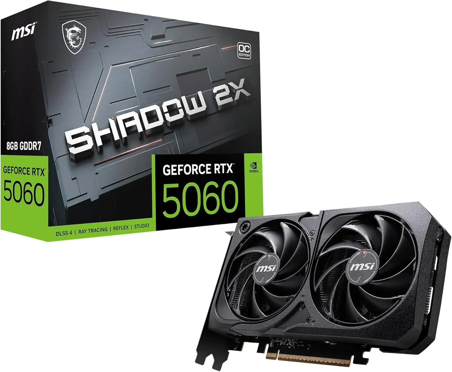 Tarjeta De Video Msi 8GB 2X Oc