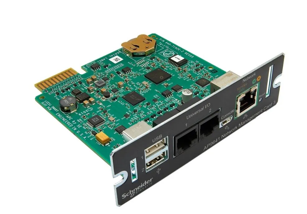AP9641 APC TARJETA SNMP 3 CON MONITOREO AMBIENTAL