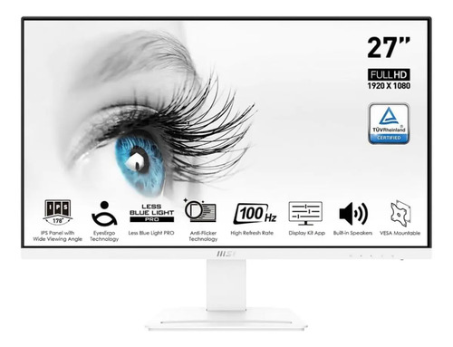 Monitor Ips 27" Msi Pro FHD
