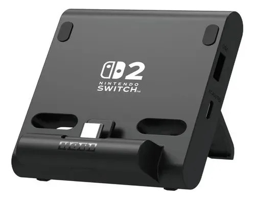 Soporte Para Nintendo Switch 2 Con Puertos USB Hori Nsx-002U