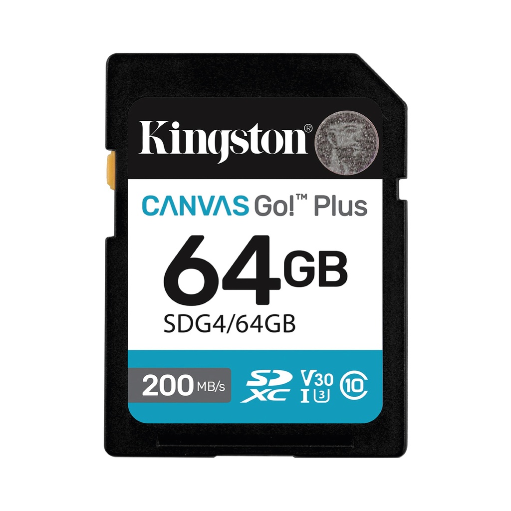 Tarjeta SD 256GB Kingston Canvas Go Plus