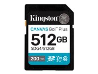 Tarjeta SD 512GB Canvas Go Plus G4