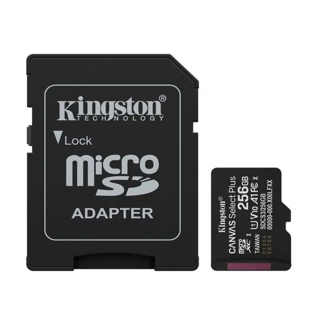 MICROSD 256GB Clase 10 Uhs-I