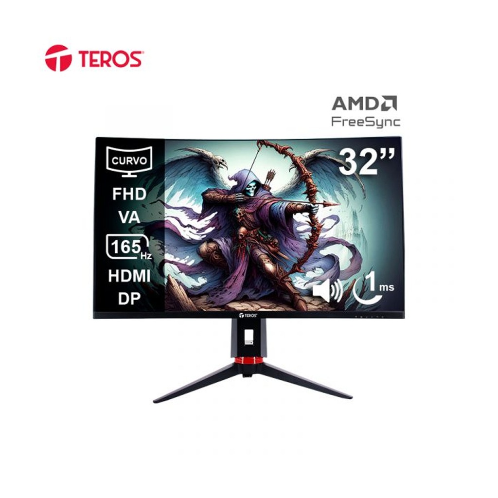 MONITOR 31.5" CURVO FHD 1MS 16