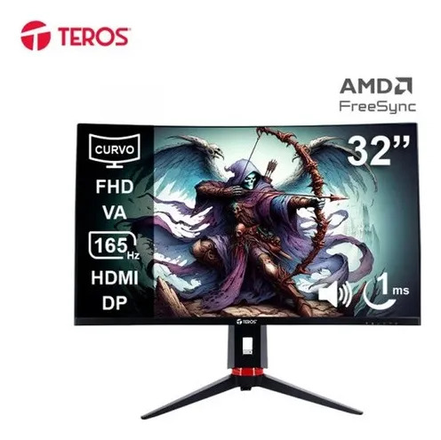 Monitor Curvo 31.5" Full HD Teros