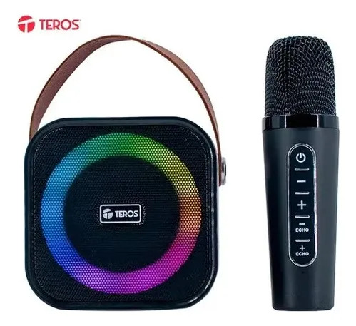 Parlante Portátil Rgb Karaoke