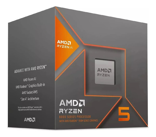 Procesador Amd Ryzen 5 8600G 6 Núcleos 12 Hilos 16MB 4.3GHz