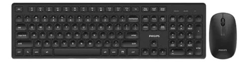 Teclado Inalámbrico Membrana con Ratón Inalámbrico