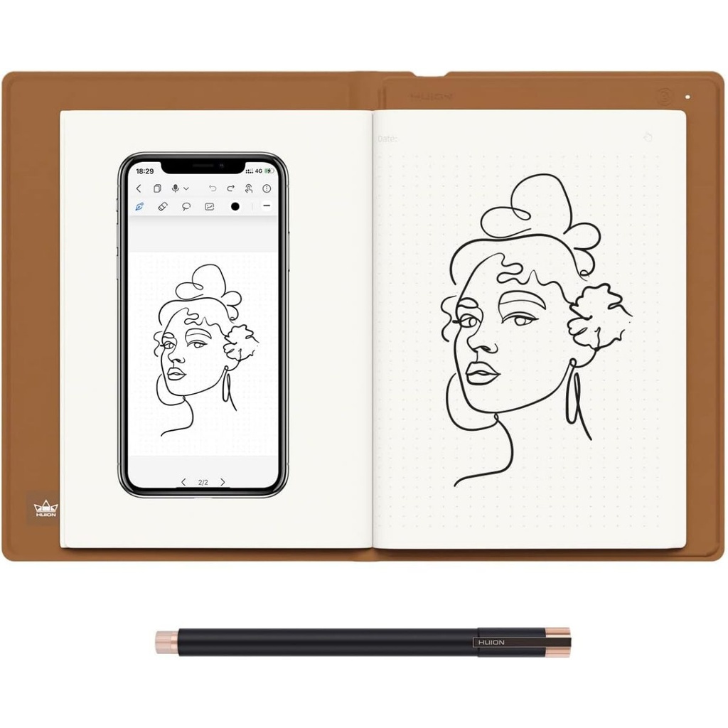 Libreta para Huion Note X10 x 3 unidades