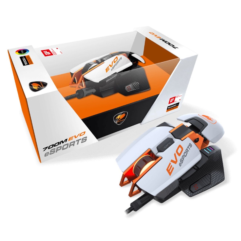 Ratón Gaming RGB 16,000 DPI