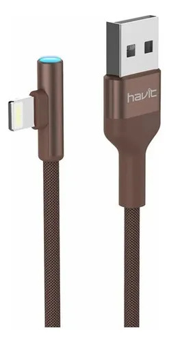 Cable USB A Lightning Con Indicador De Carga LED Havit