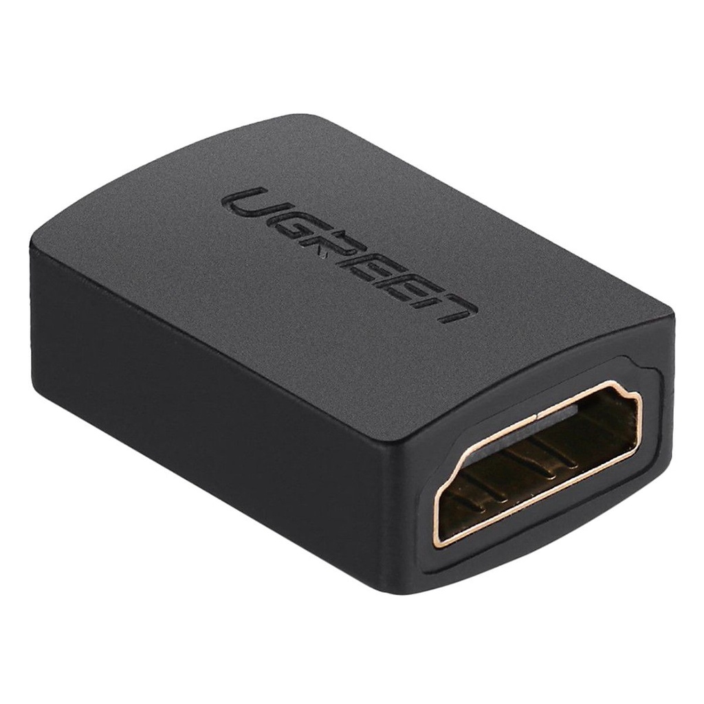 Adaptador HDMI Femenino a Femenino Negro