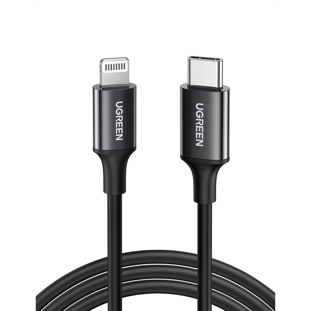 Cable Ugreen Lightning - Iphone A Usb Tipoc Black