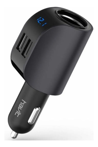 Cargador de Auto con Pantalla Led Havit