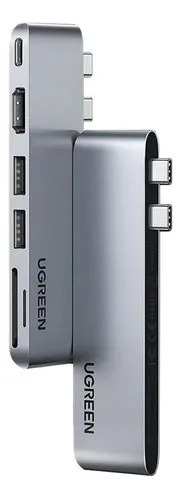 Hub USB-C A 2USB-A + HDMI + SD/TF + Pd Ugreen