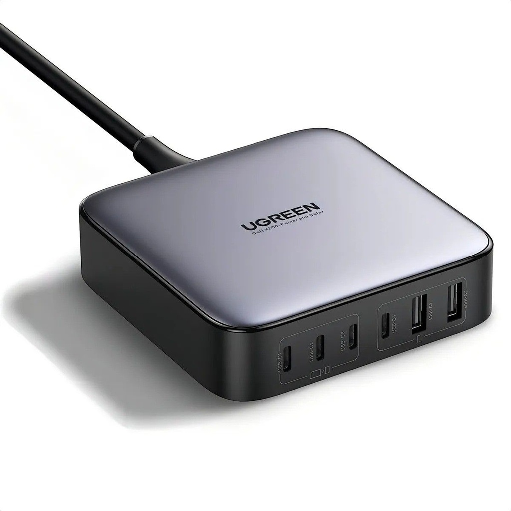 Cargador Escritorio 200W USB-C/USB-A