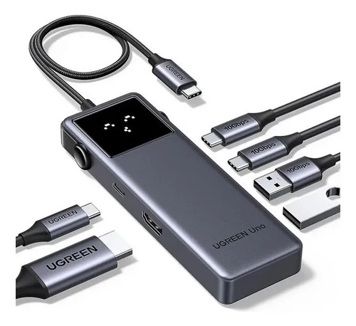 Hub USB-C 6 En 1 100W Ugreen