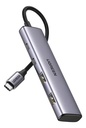 Hub USB-C 4 En 1 Con Protección Contra Sobretensión