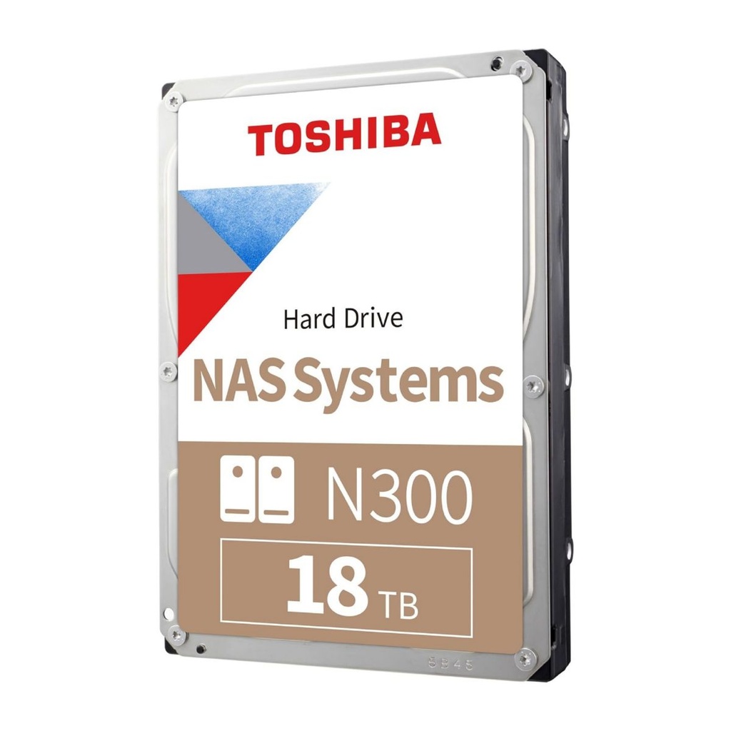 Hdd Toshiba Nas N300 18tb 3.5" 7200rpm 512mb Sata