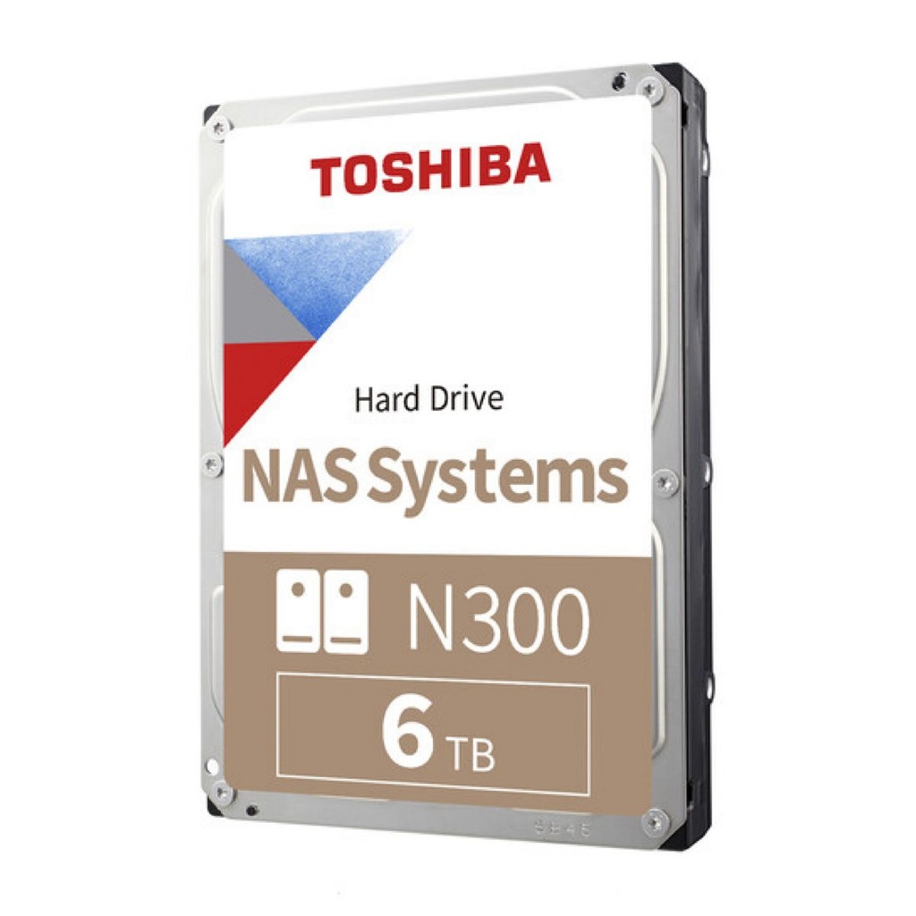 HDD 3.5\" 6TB 7200RPM 512MB SATA NAS N300 Marcas Varias