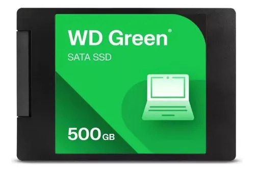 SSD Interno 500GB 2.5" SATA3 Western Digital Green