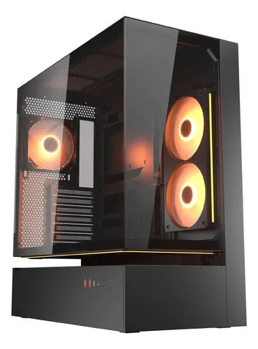 Gabinete Mid Tower Cristal Translúcido