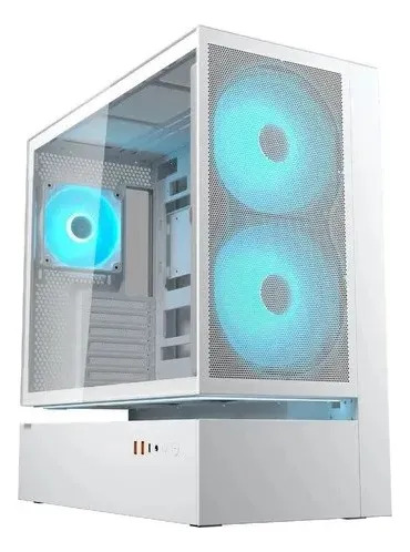 Gabinete Mid Tower Cristal Translúcido