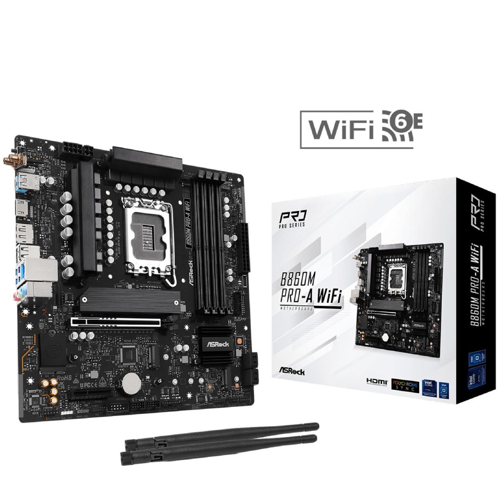 Motherboard Asrock B860m Pro-a Wifi D5 S1851