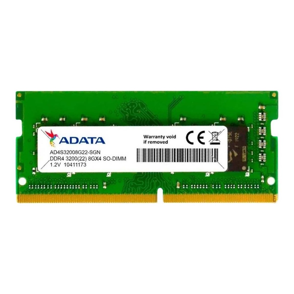 Sodimm Adata Premier Ddr4 8gb 3200 Cl22