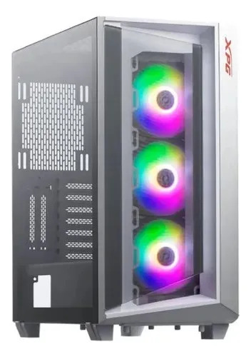 Gabinete Argb Vidrio Templado Blancо