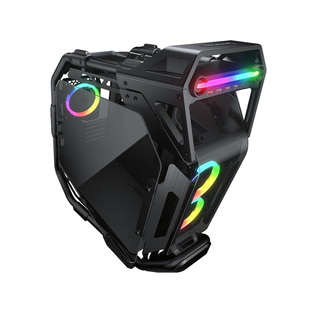 Gabinete Gaming RGB Crystal Side Panel