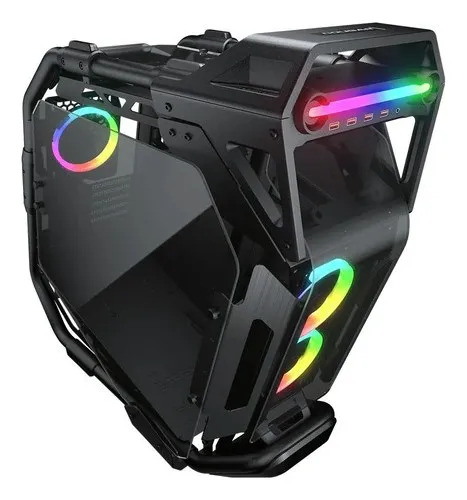 Gabinete Gaming Rgb Cougar Mid Tower Negro