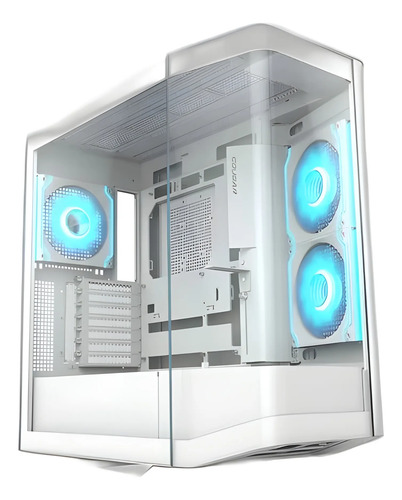 Gabinete Mid Tower Con Iluminación Rgb