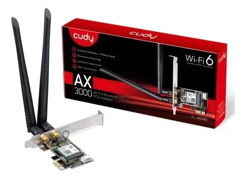 Adaptador Doble Banda WiFi 6