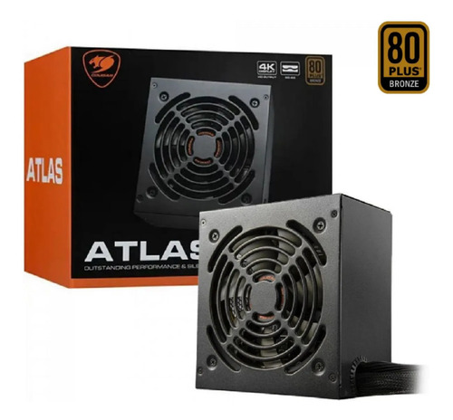 Fuente Atx 550W Cougar Atlas 550 Bronce
