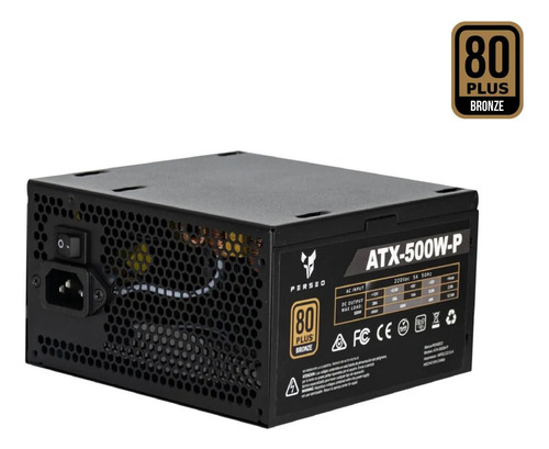 Fuente Atx 500W Perseo 80 Plus Bronze