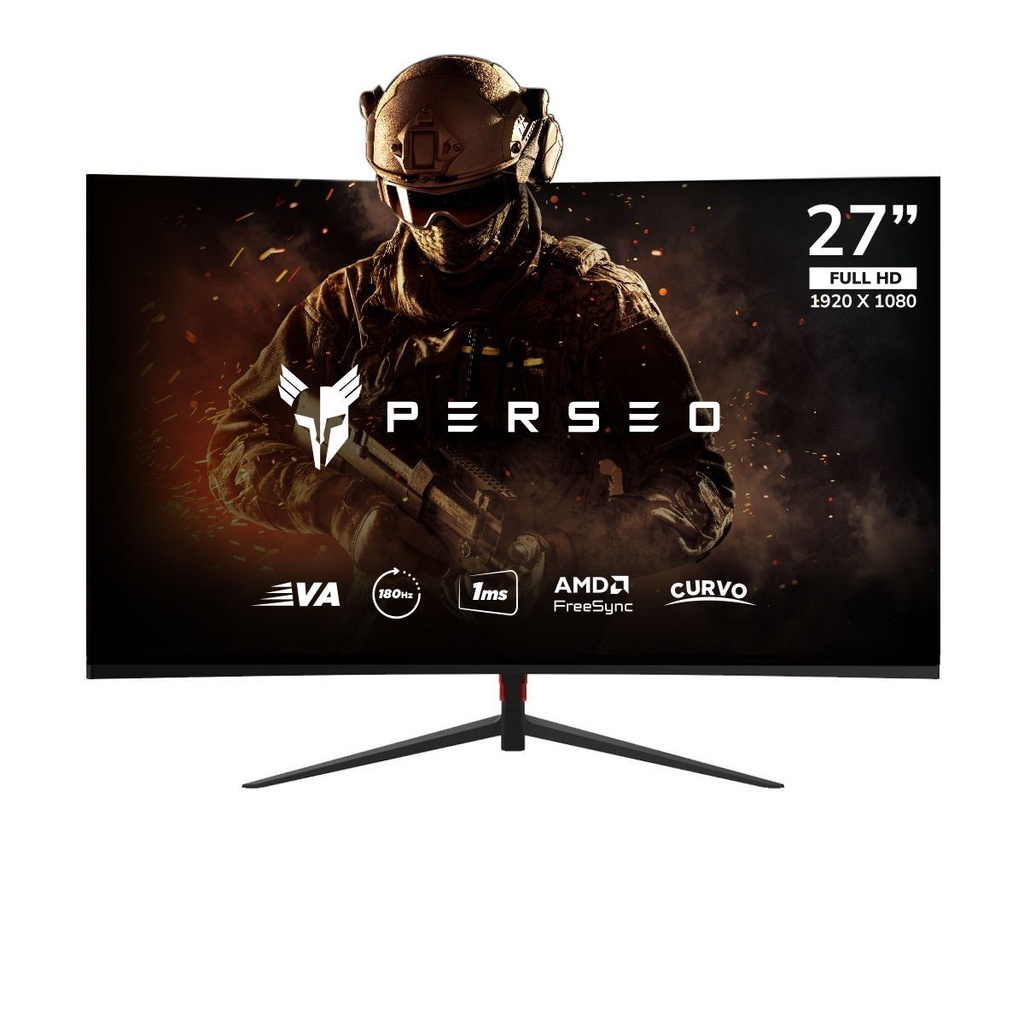 Monitor Perseo Curvo 27" Fhd 180hz