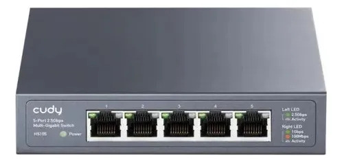 SWITCH L2 5 Puertos 2.5 Gigabit