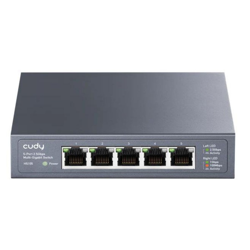 Switch 5 Puertos 2.5 Gigabit
