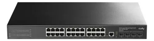 Switch L2 Administrable 24 Puertos Gigabit Cudy