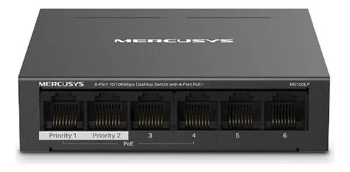 Switch 6 Puertos PoE