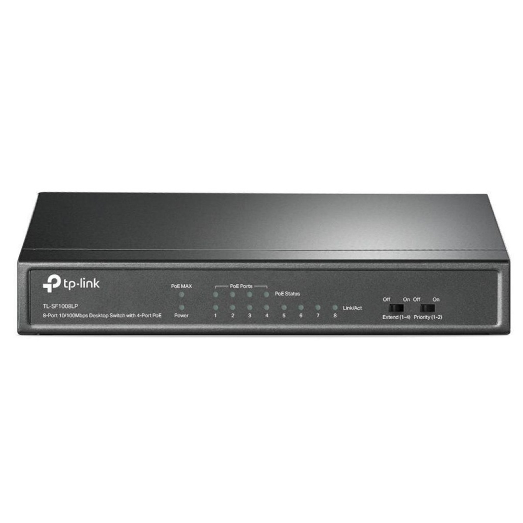 Switch Tp-link Sf1008lp 8 Puertos 10/100 4 Poe
